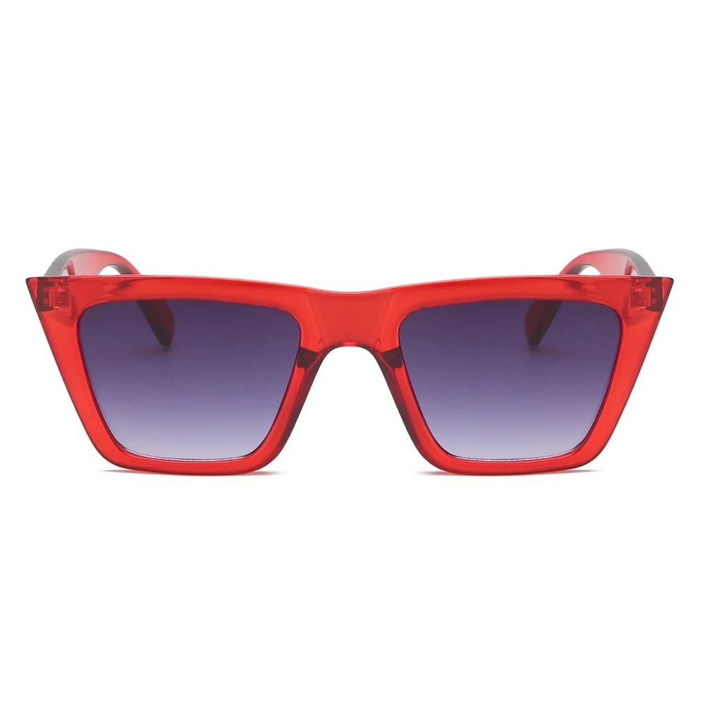 Women’s Red Square Cat Eye Sunglasses